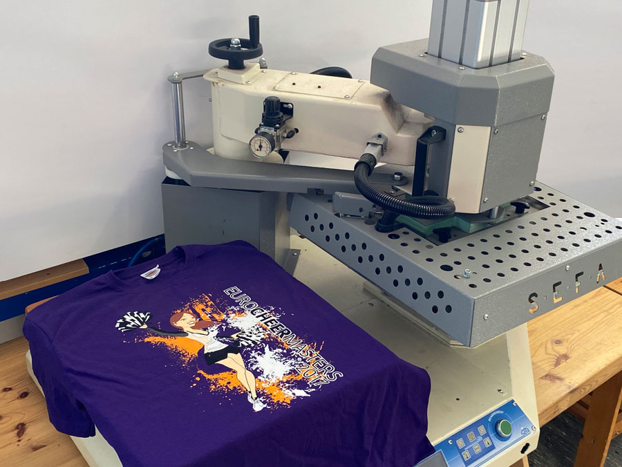 Textildruck, Textilveredelung, Subilmationsdruck