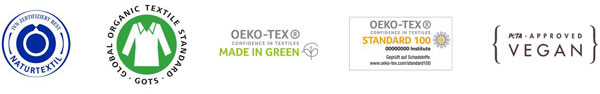 Nachhaltige Textilien, Zertifizierte Produkte